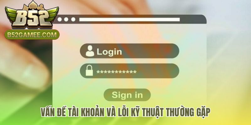 Vấn đề tài khoản hướng dẫn khôi phục mật khẩu và sửa lỗi lag